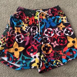 Mr. Remade Colorful Patterned Shorts